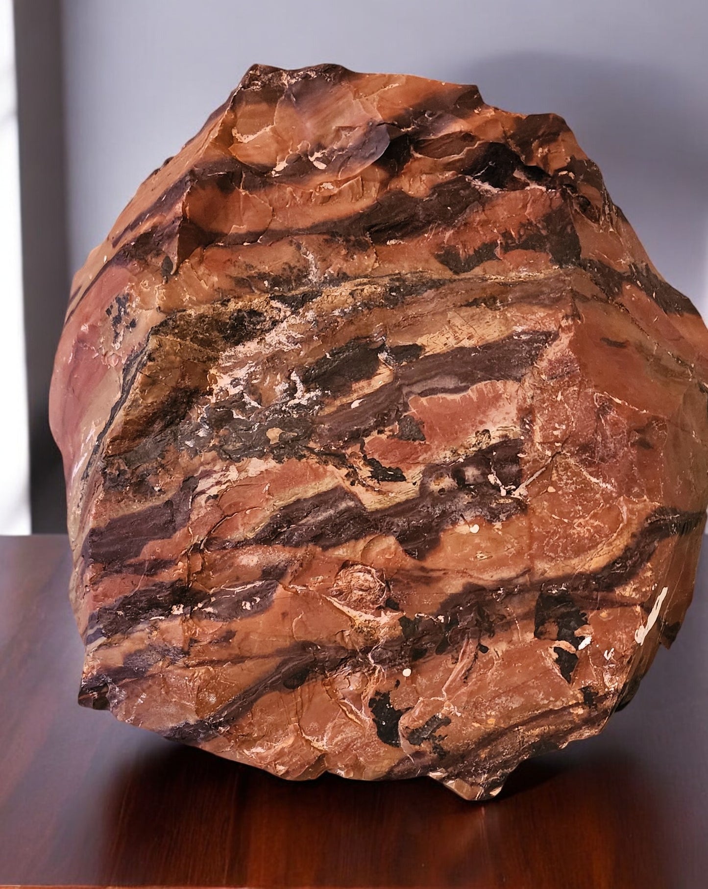 18 LB Mahogany Jasper