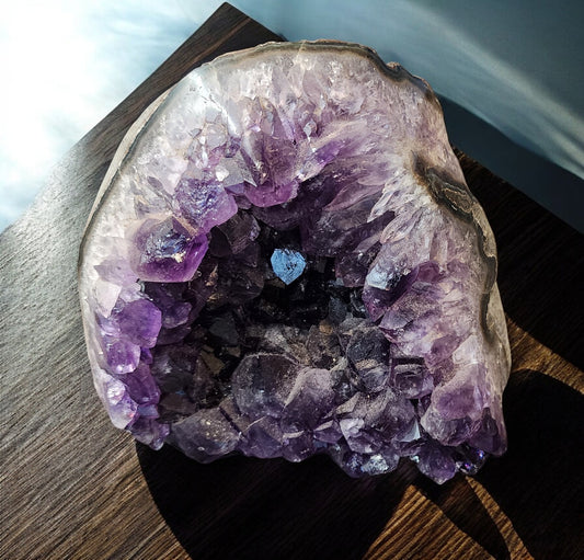 2 lb Natural Amethyst Geode