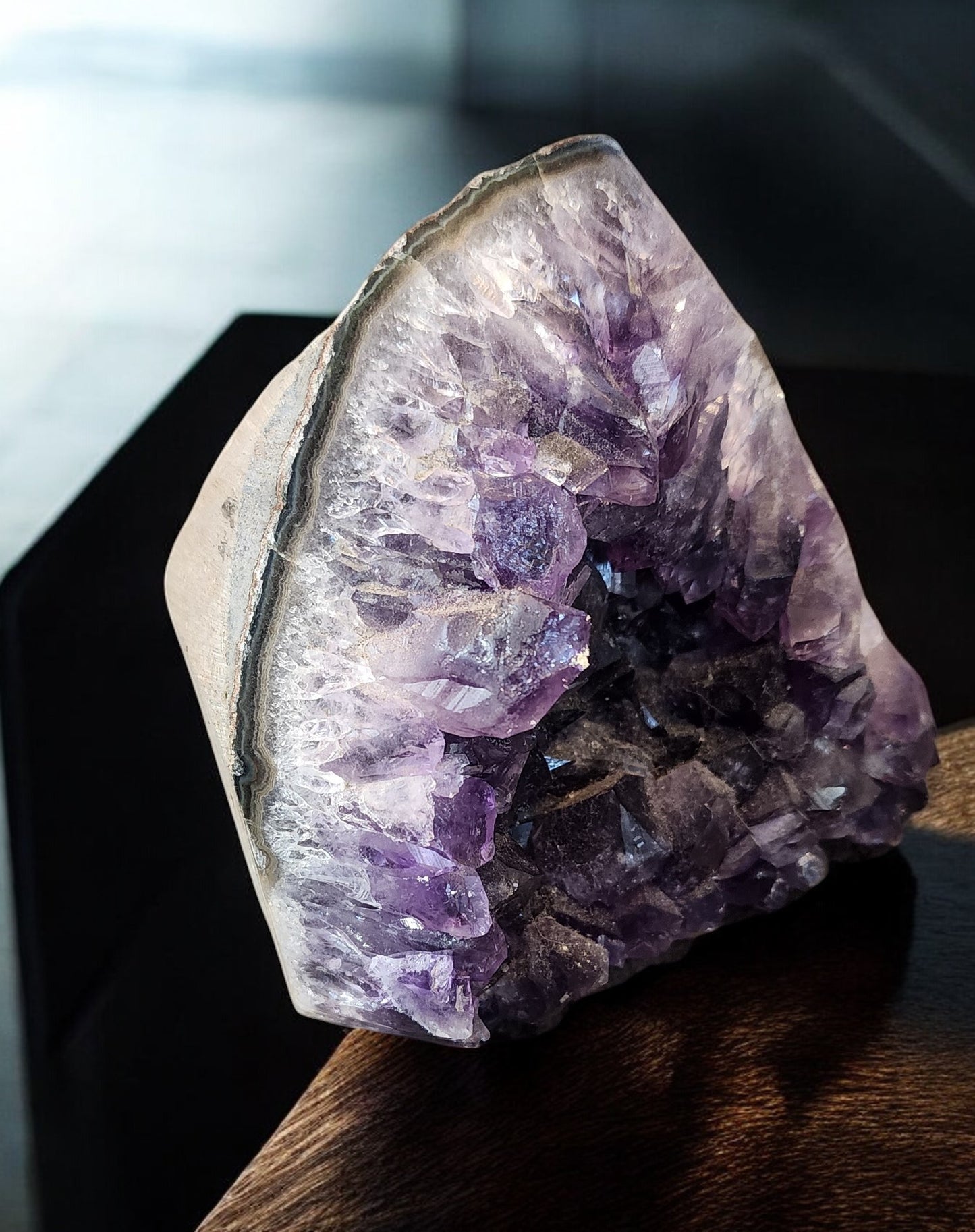 2 lb Natural Amethyst Geode