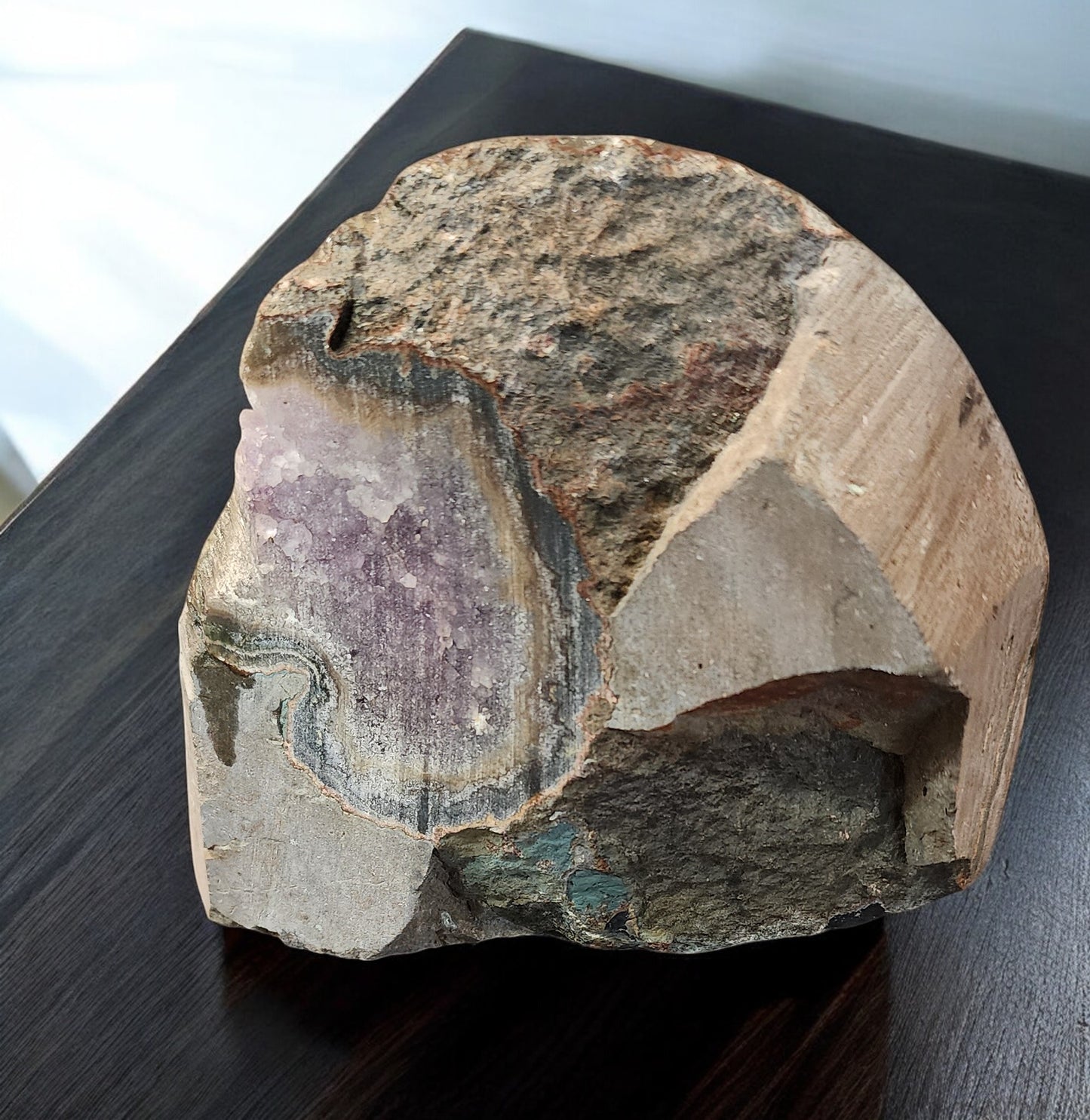 2 lb Natural Amethyst Geode