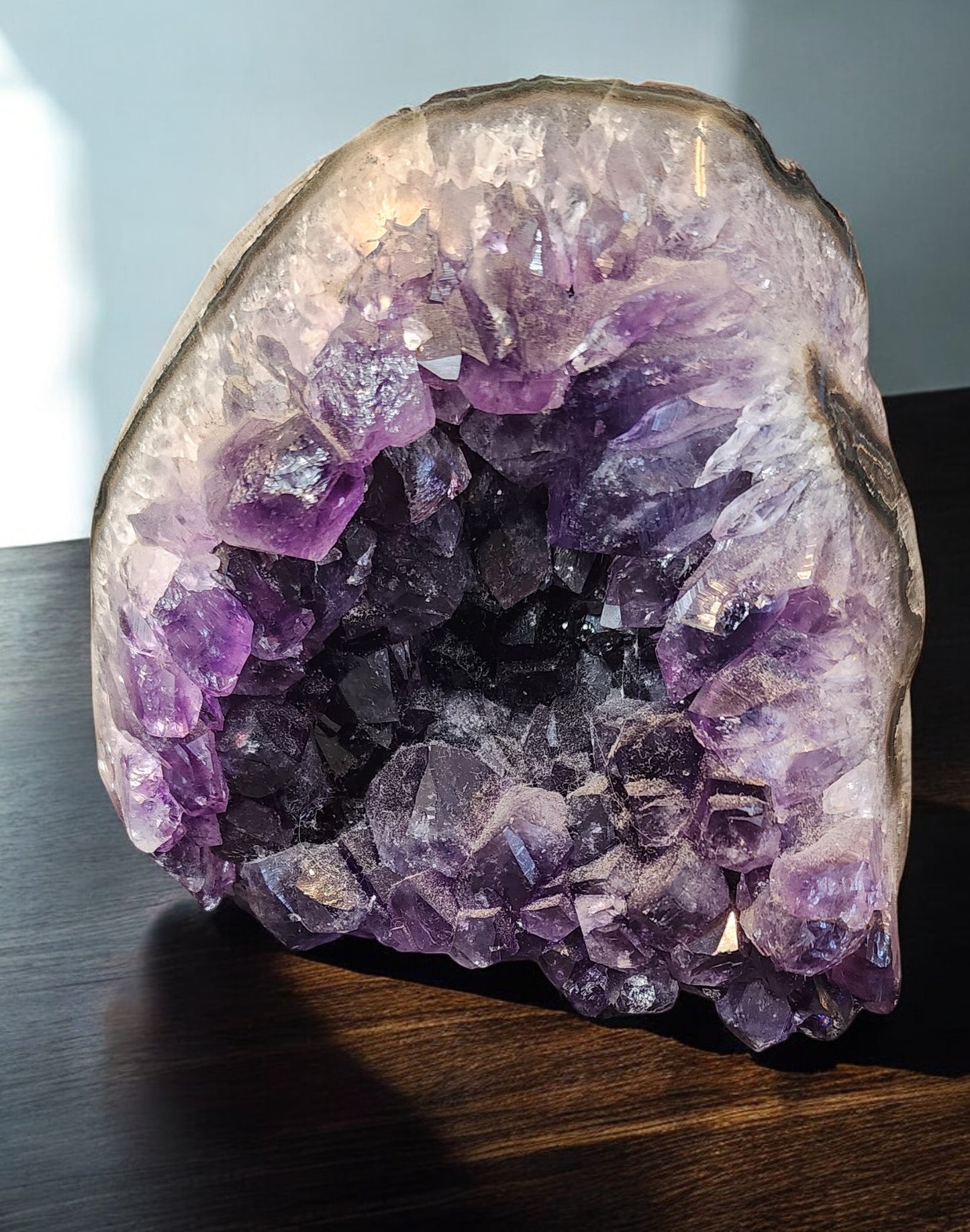 2 lb Natural Amethyst Geode