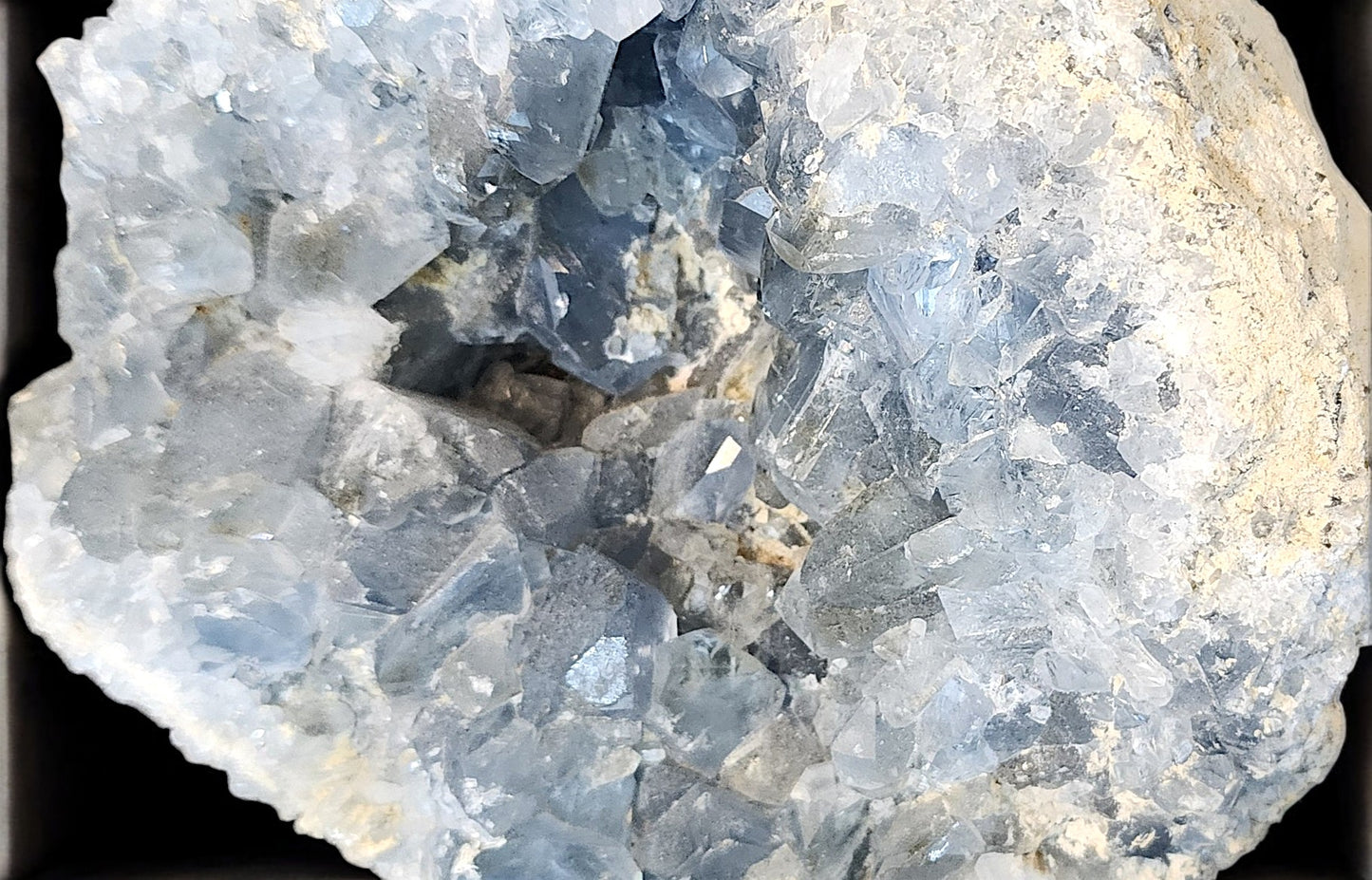 7 lb Natural Blue Celestite Geode